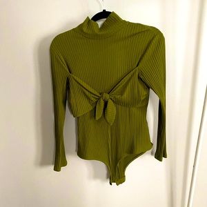 MARA HOFFMAN LONG-SLEEVE BODYSUIT | WORN ONCE